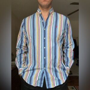 Polo by Ralph Lauren Multicolor Striped Button Down Shirt
